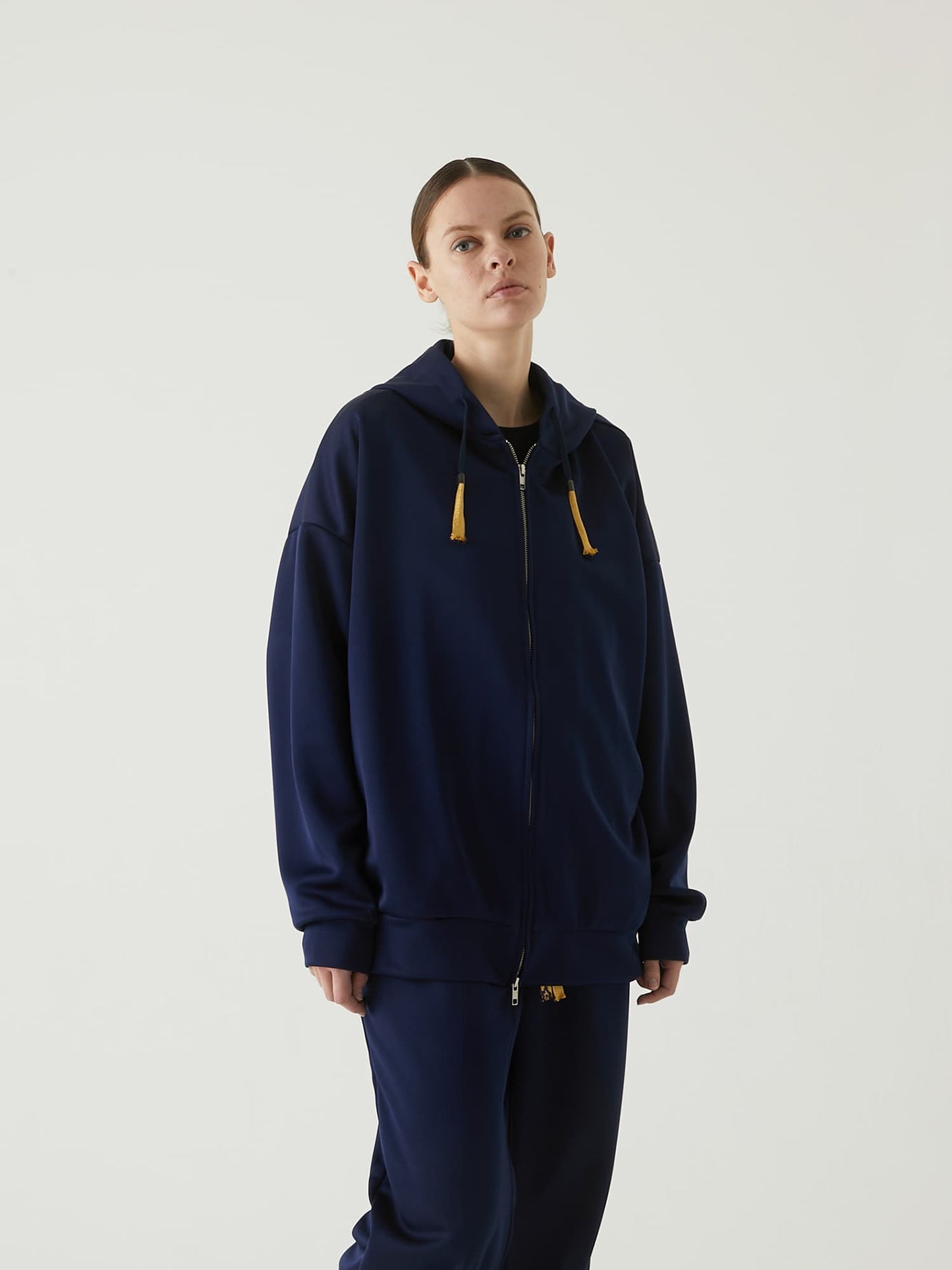 SH ZIP-UP HOODIE 01 Navy